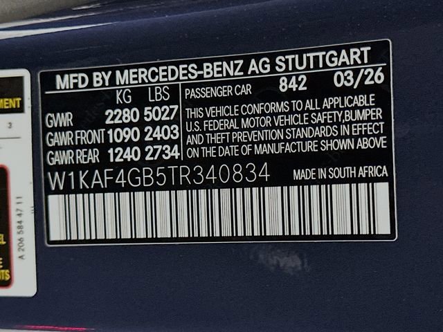 New 2026 Twilight Blue Metallic Mercedes-Benz C 300 image 62