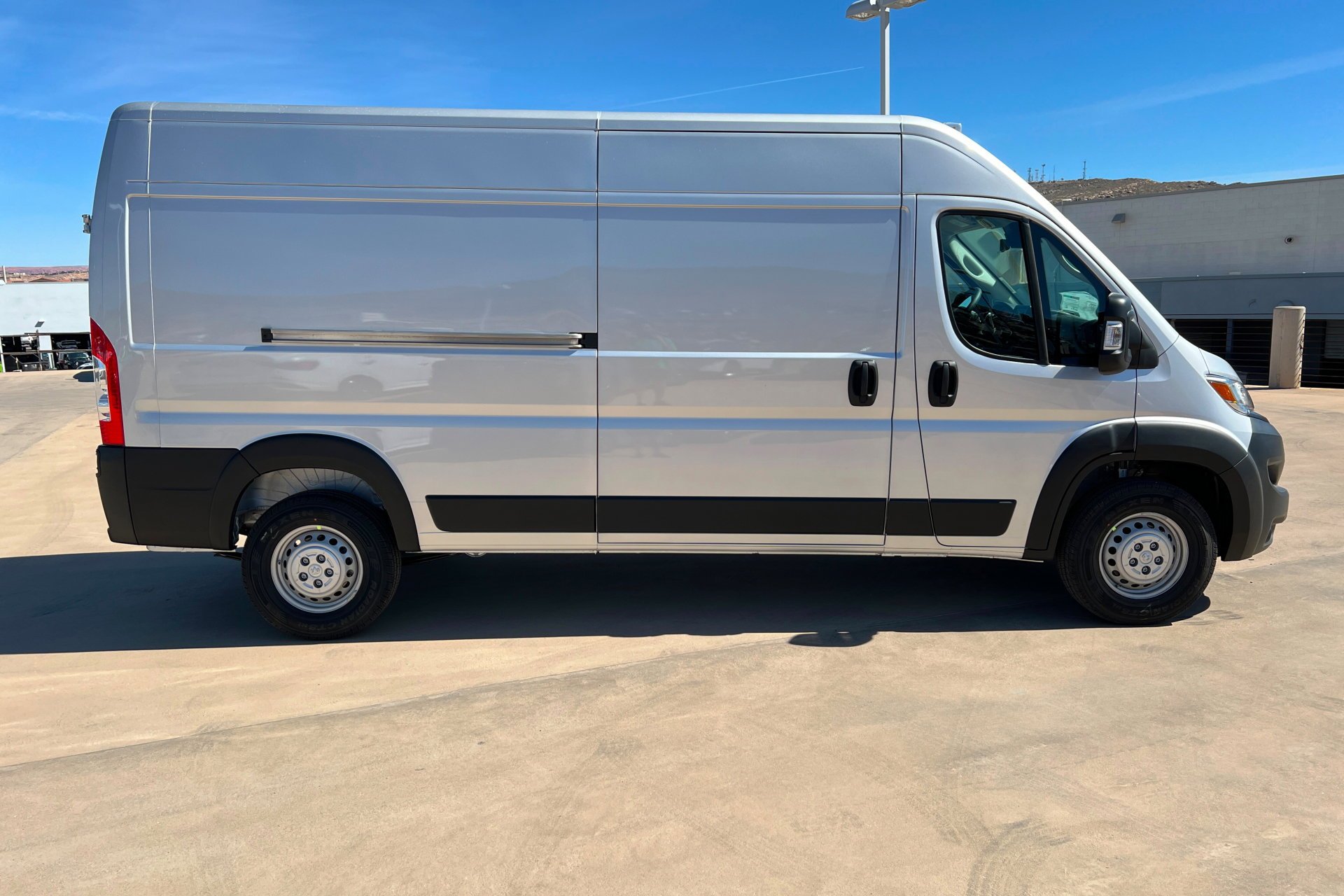 New 2026 Bright Silver Metallic Clear-Coat Exterior Paint RAM Tradesman image 7