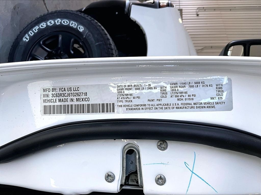New 2026 Bright White Clearcoat Ram Tradesman image 17
