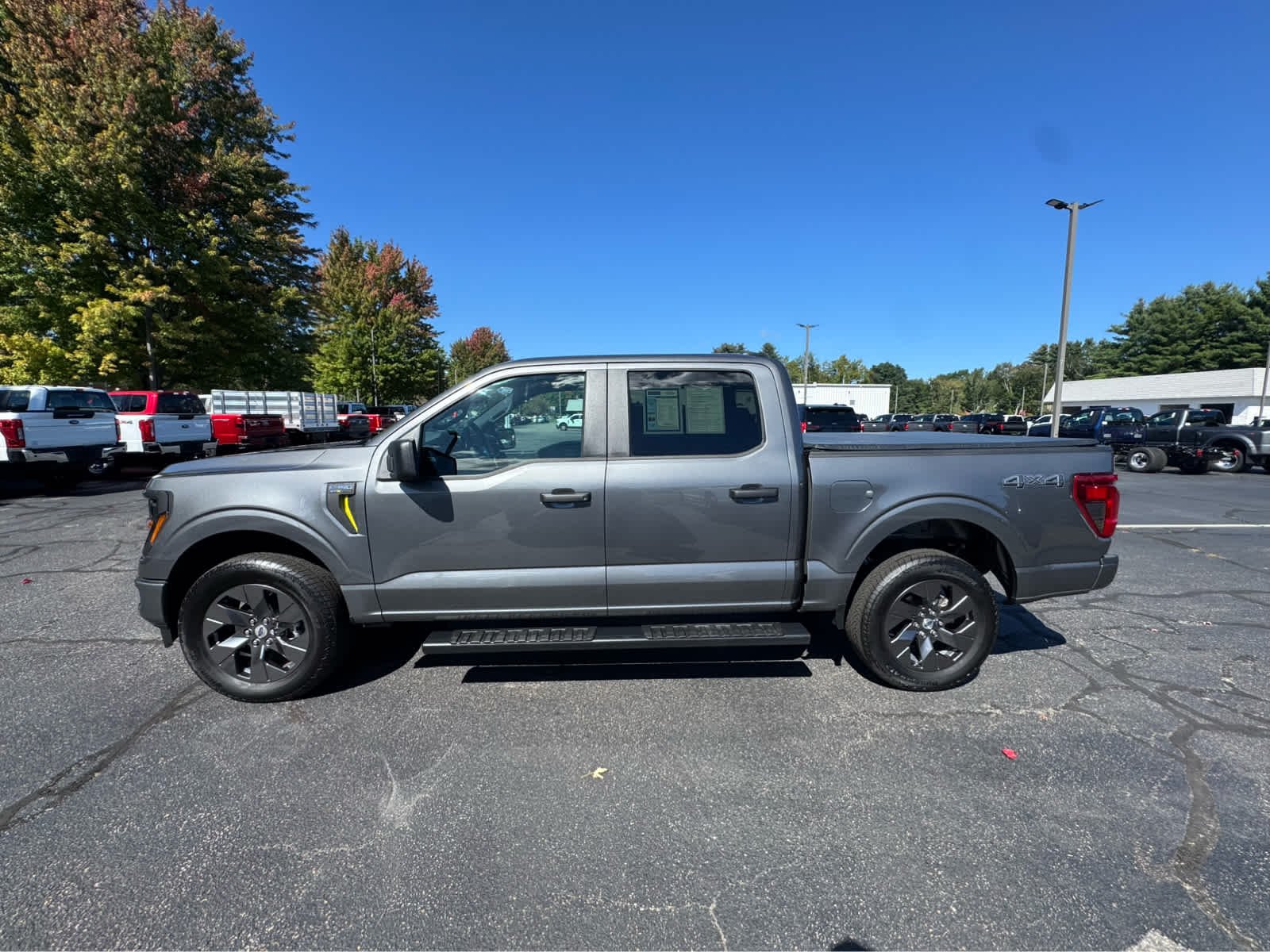 Used 2025 Carbonized Gray Ford STX image 2