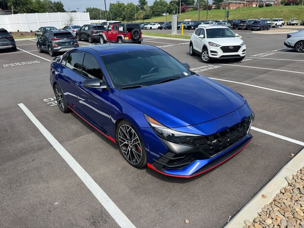 Used 2022 Blue Hyundai Base image 7
