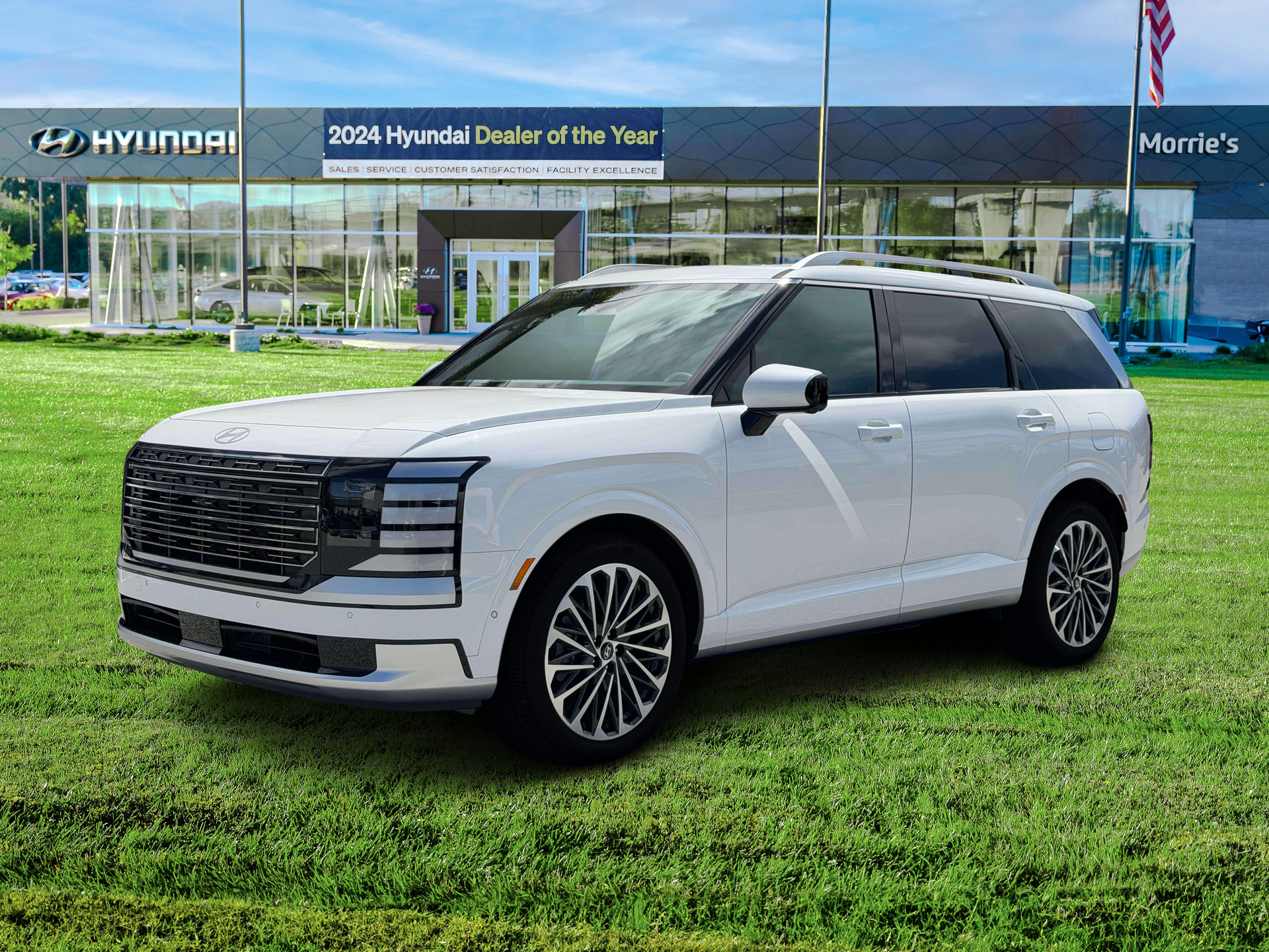 New 2027 Creamy White Pearl Hyundai Calligraphy image 2