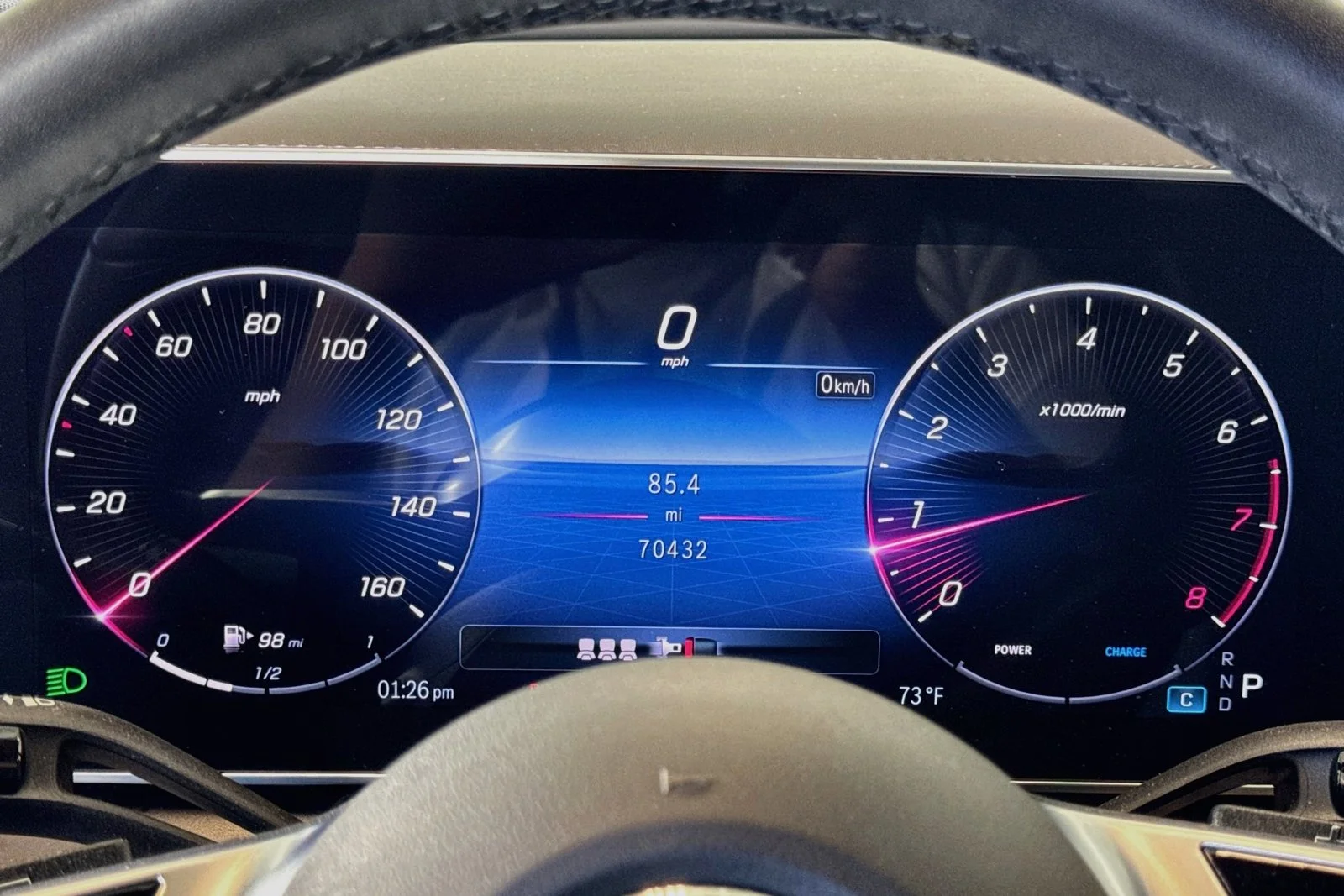 Used 2024 Obsidian Black Metallic Mercedes-Benz GLC 300 image 12