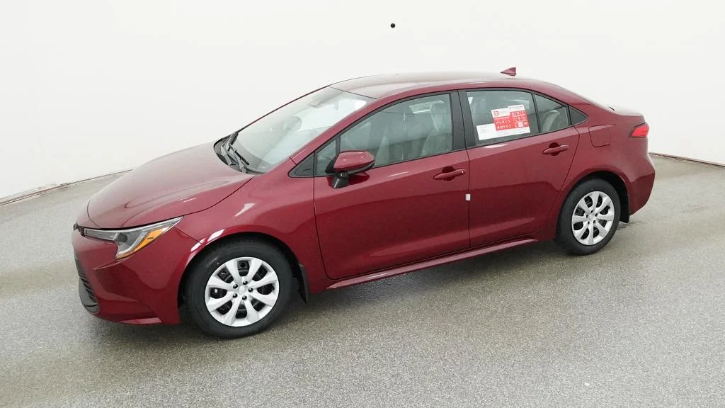 New 2026 Ruby Flare Pearl Toyota LE image 5