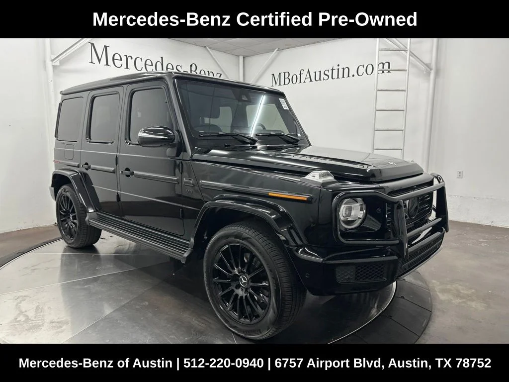Certified Used 2022 Black Mercedes-Benz G 550 image 1