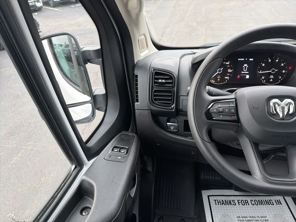 Used 2024 Bright White Clearcoat Ram High Roof image 17