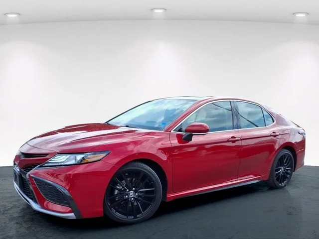 Used 2021 Red Toyota XSE image 2