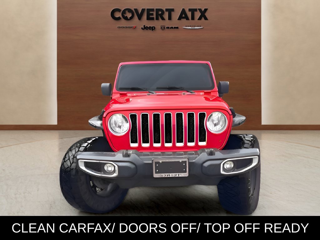 Used 2019 Red Jeep Unlimited Sahara image 7