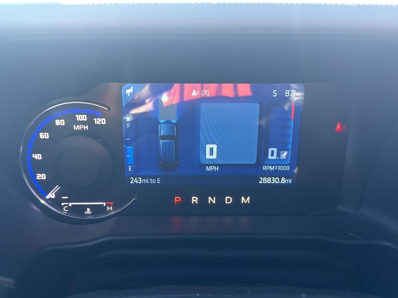 Used 2023 Azure Gray Metallic Tri-Coat Ford Badlands Advanced image 8