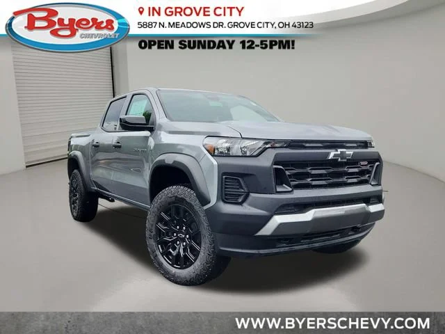 New 2026 Sterling Gray Metallic Chevrolet Trail Boss image 1
