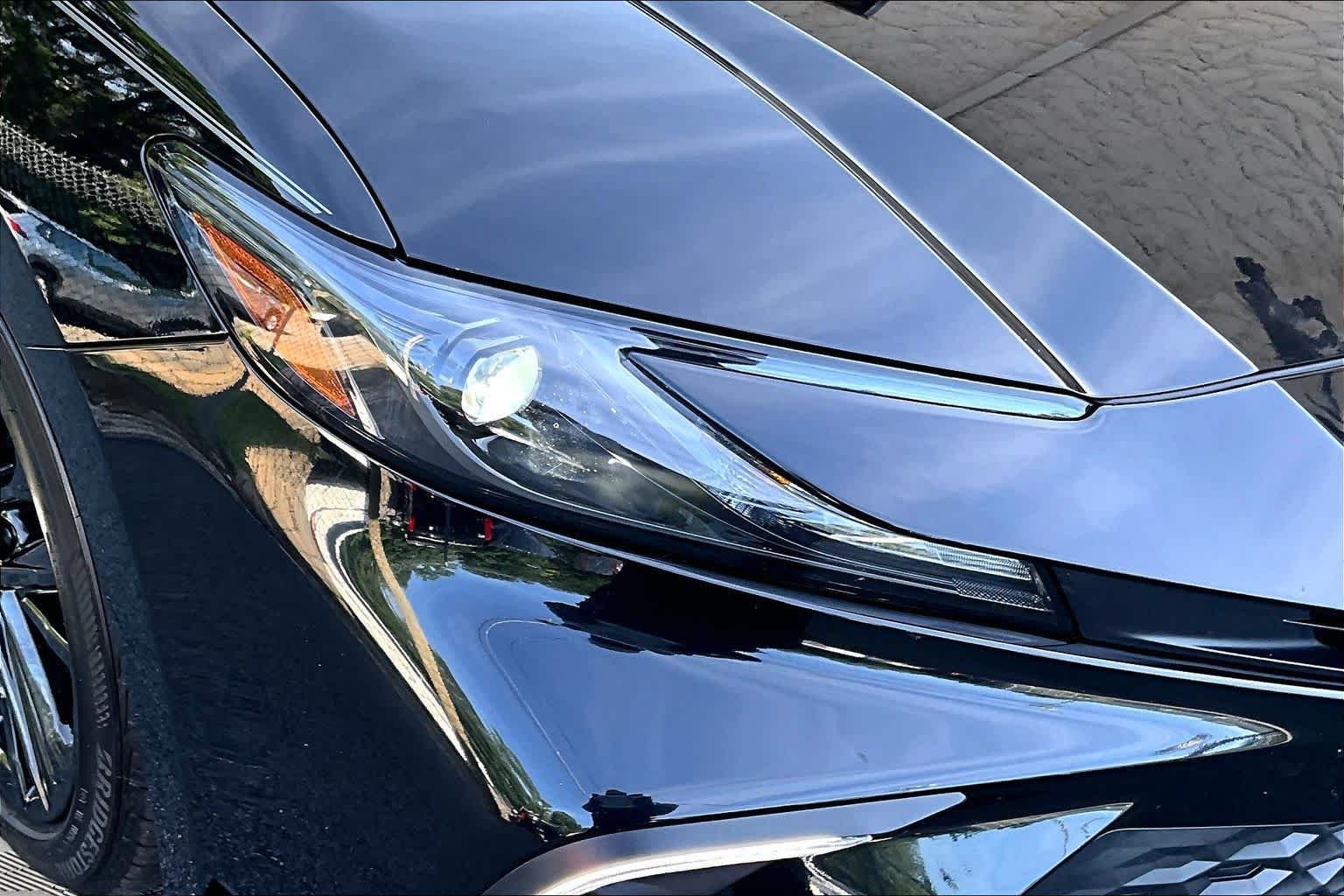 Used 2025 Midnight Black Metallic Toyota SE image 28