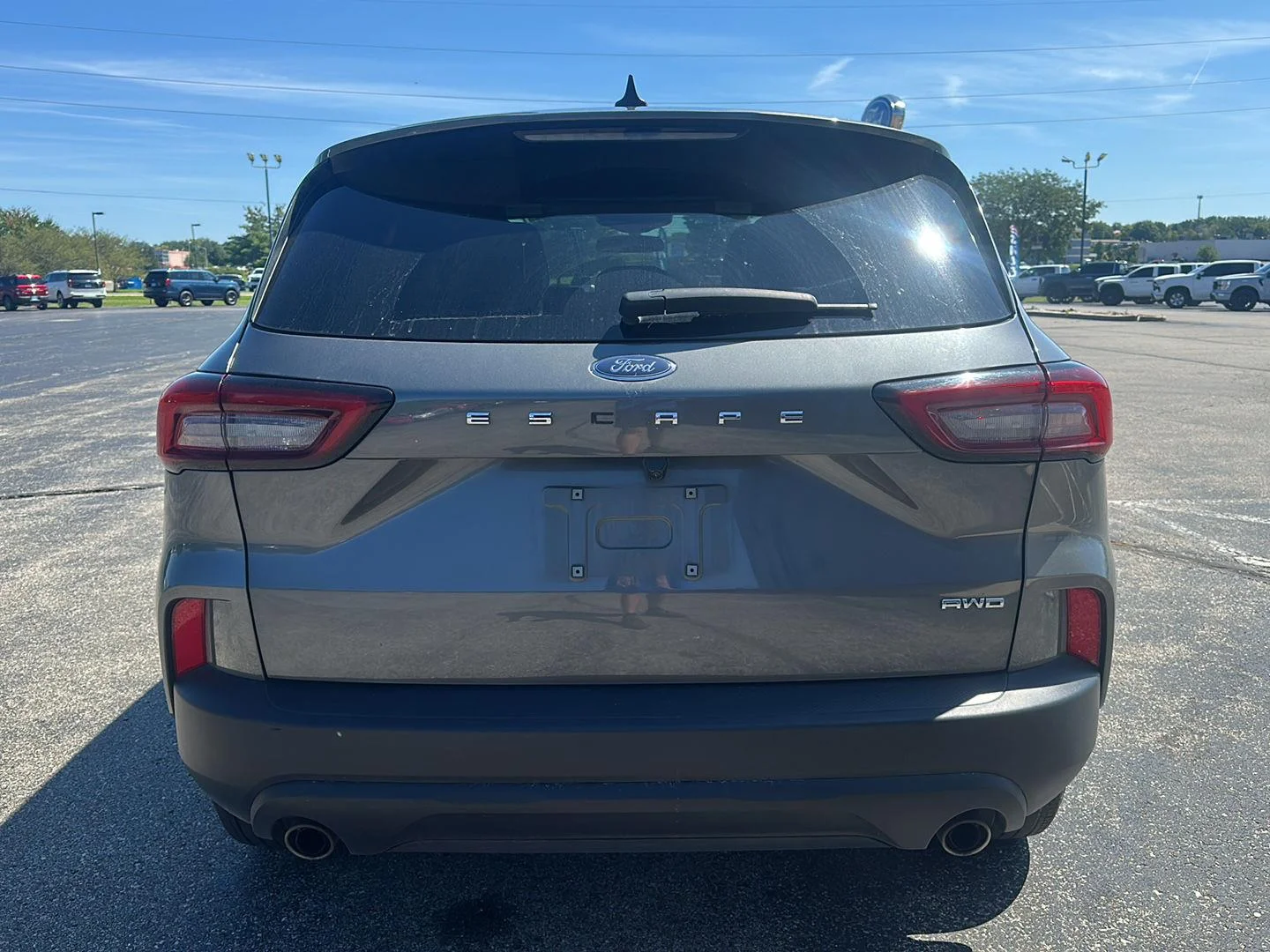 Used 2025 Carbonized Gray Ford ST-Line Select image 6