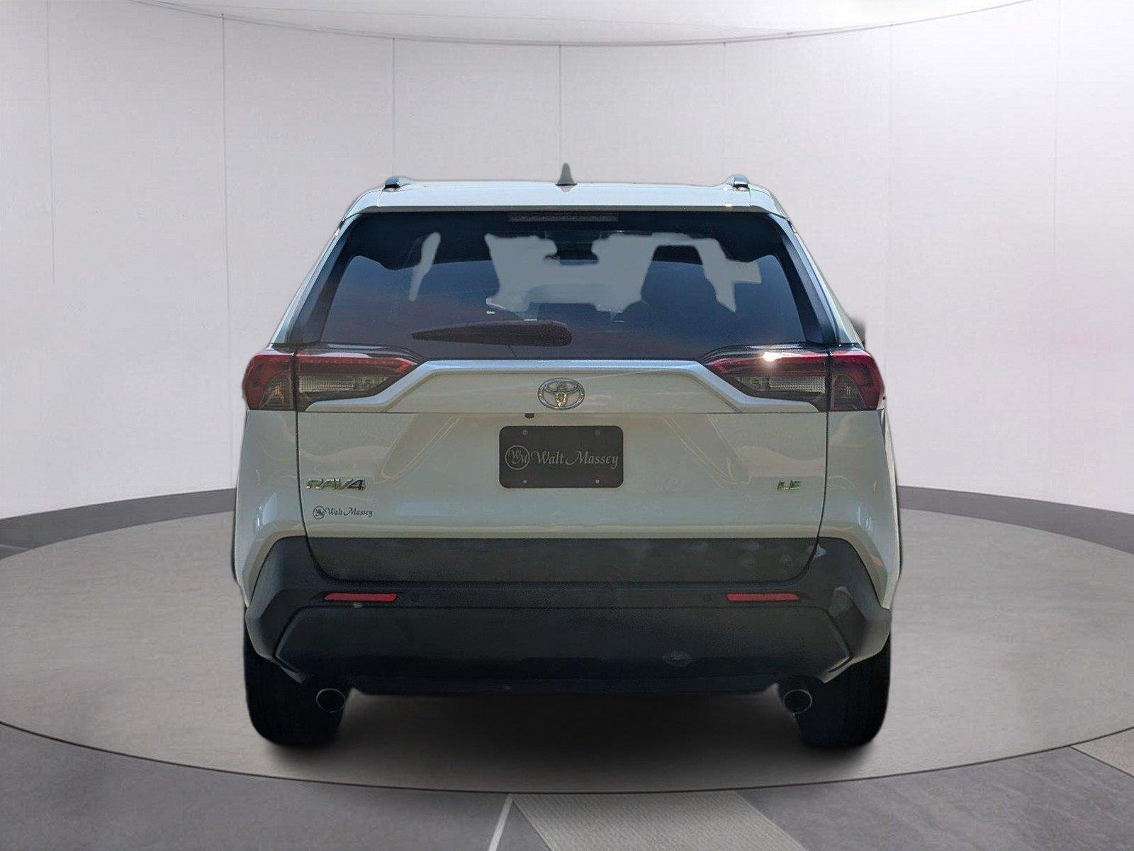 Used 2019 Super White Toyota LE image 4