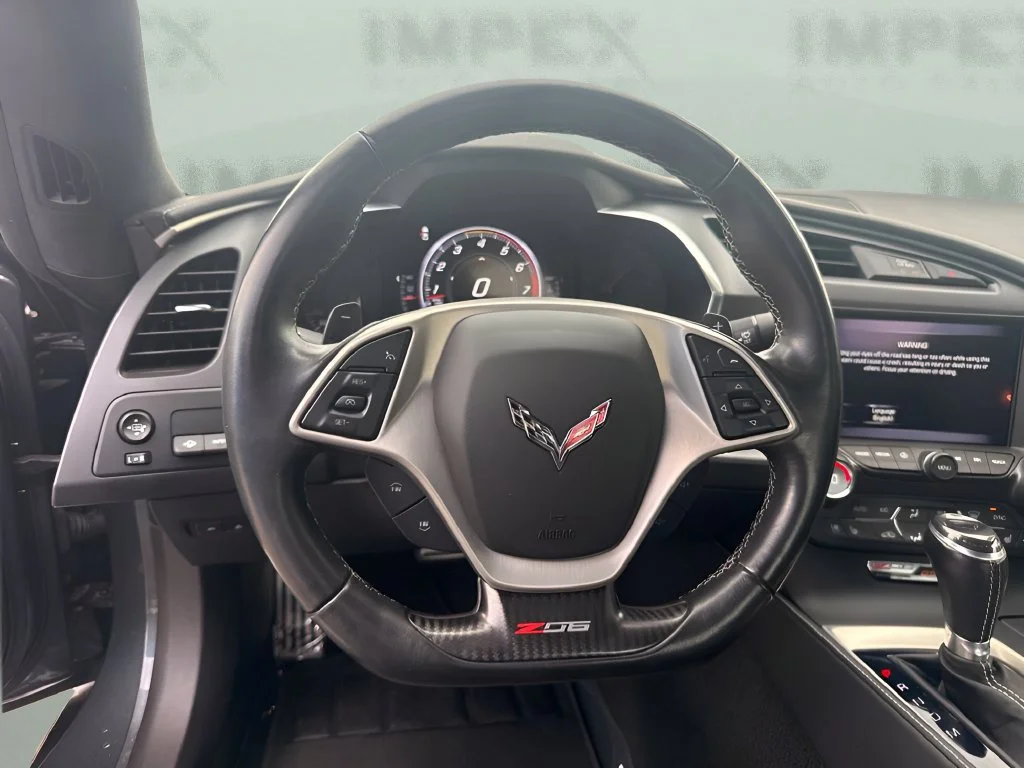 Used 2017 WATKINS GLEN GRAY METALLIC Chevrolet Z06 3LZ image 13