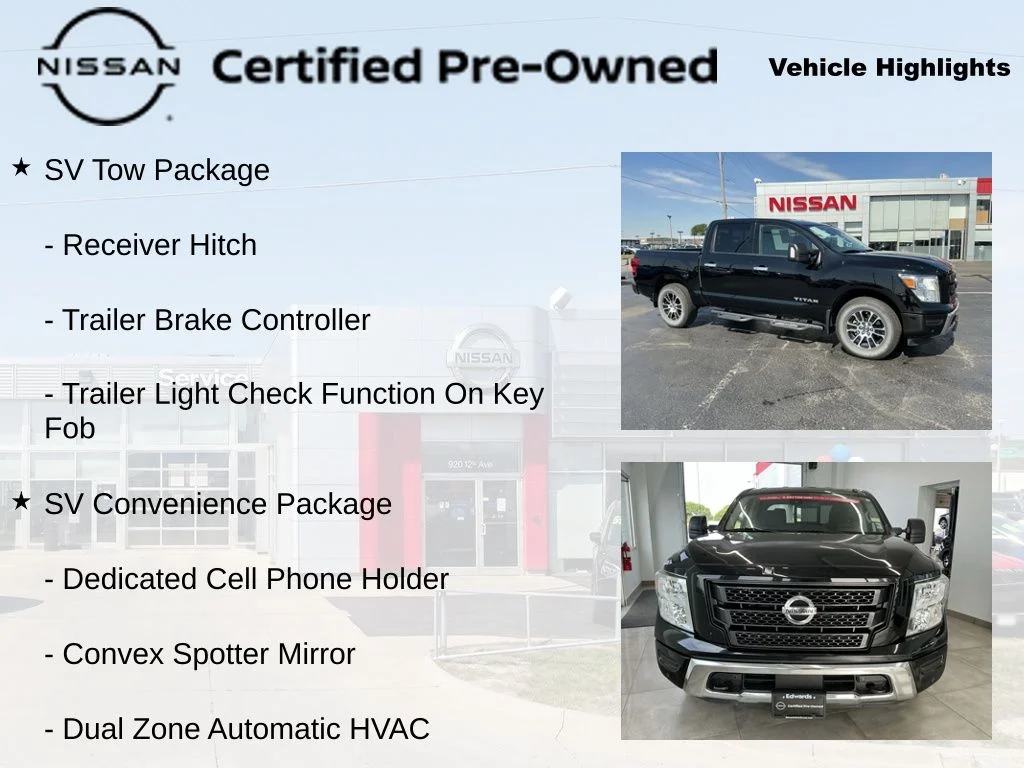 Certified Used 2021 Black Nissan SV image 26