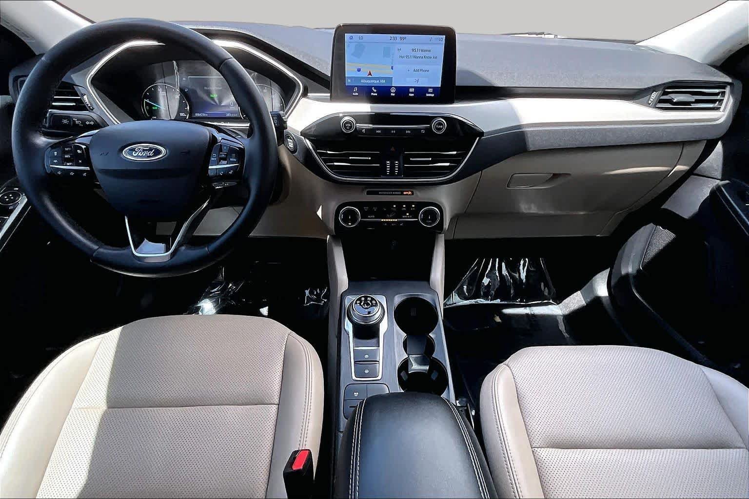 Used 2022 Agate Black Metallic Ford SEL Hybrid image 13