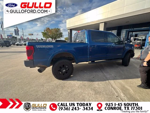 Used 2022 Atlas Blue Metallic Ford Lariat image 8