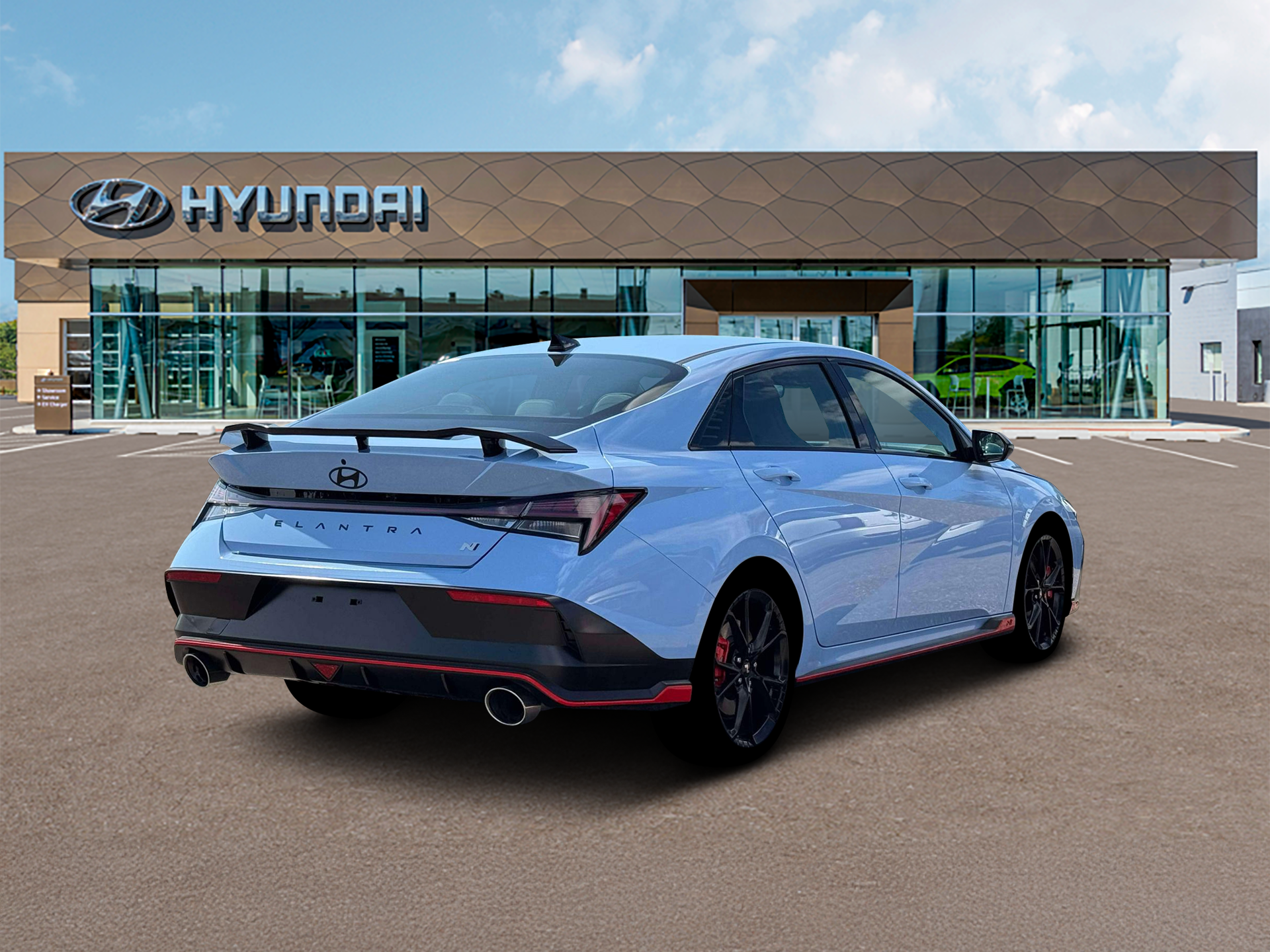 New 2026 Blue Hyundai Sedan image 7