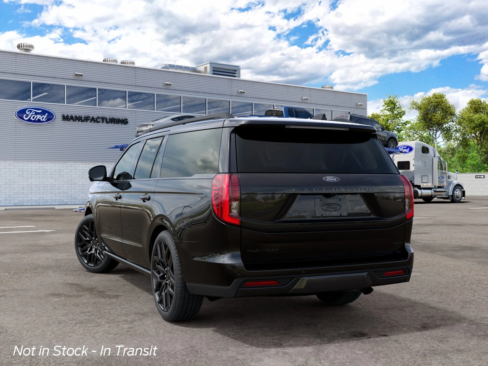New 2027 Agate Black Metallic Ford MAX Platinum image 4