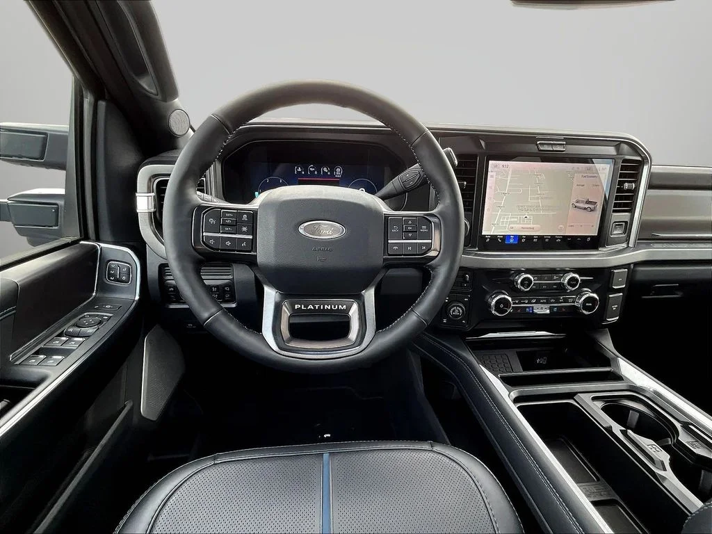 New 2026 Glacier Gray Metallic Tri-Coat Ford F-350® Platinum® image 17