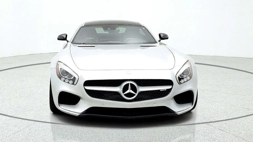 Used 2016 Iridium Silver Mercedes-Benz Mercedes-AMG® GT S 2dr Coupe w/ Dynamic Plus Pkg & Pano Roof image 2