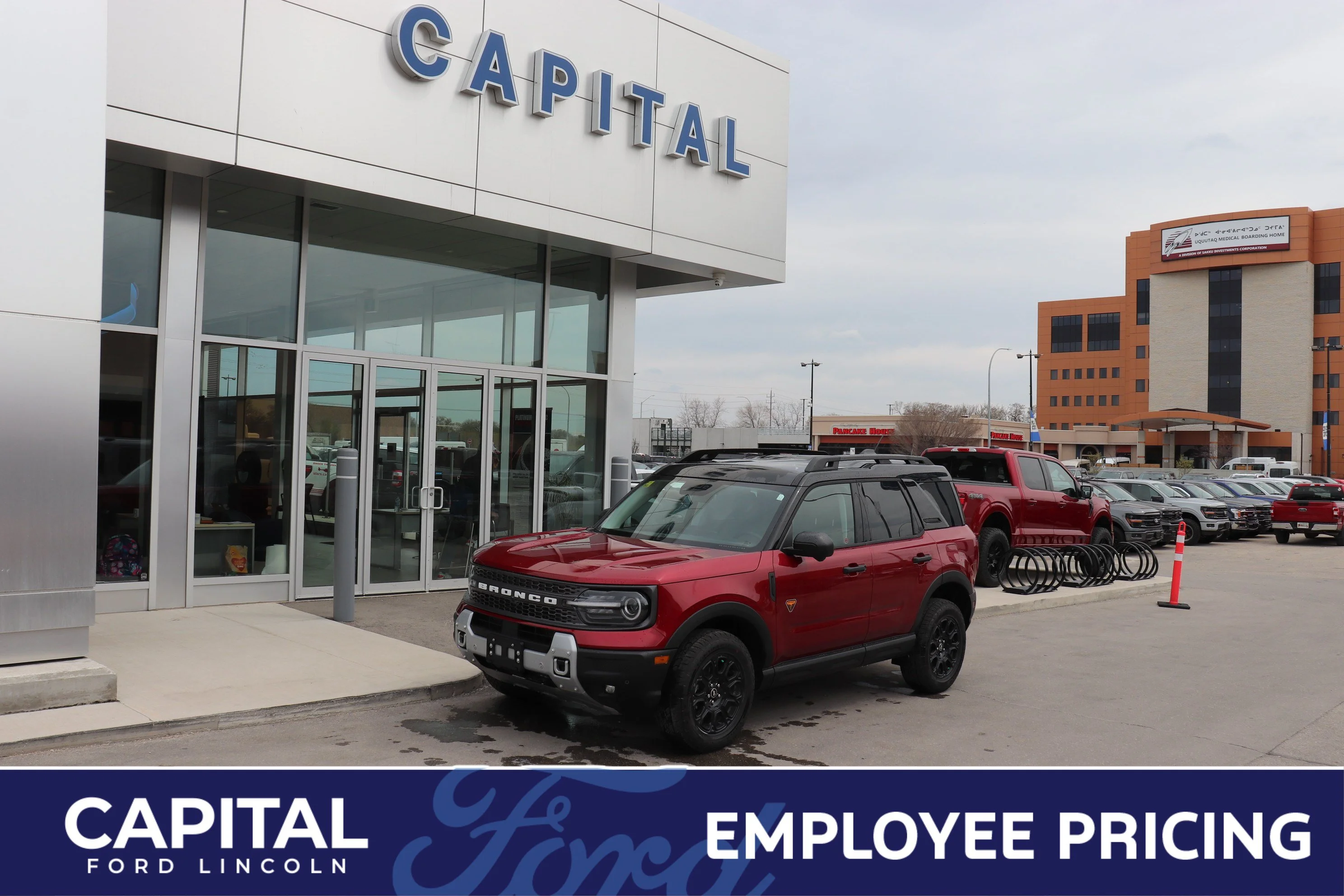New 2026 RUBY RED METALLIC TC Ford Badlands image 1