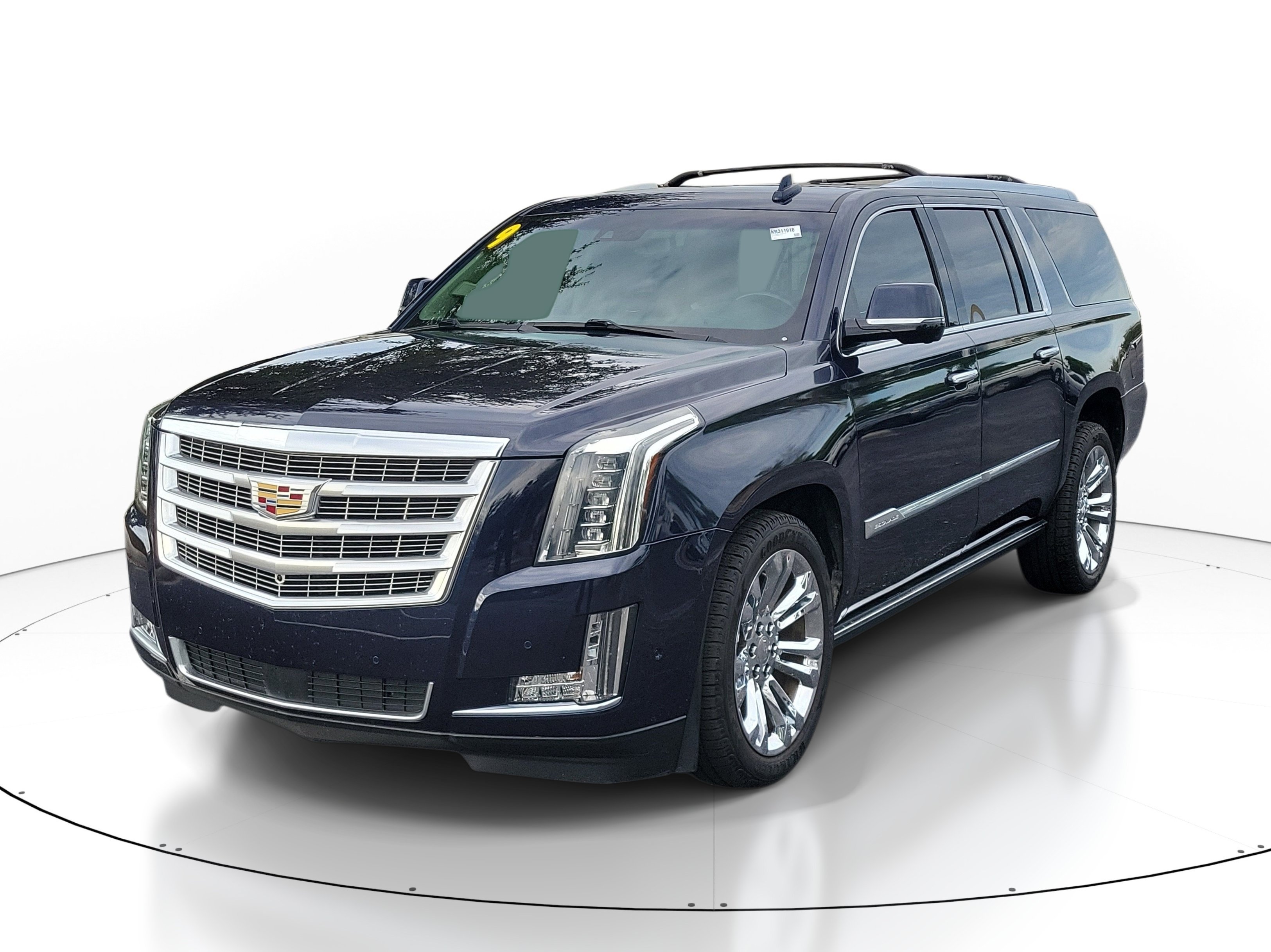 Used 2019 Dark Adriatic Blue Metallic Cadillac Premium image 2