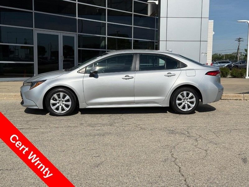 Certified Used 2025 Classic Silver Metallic Toyota LE image 6