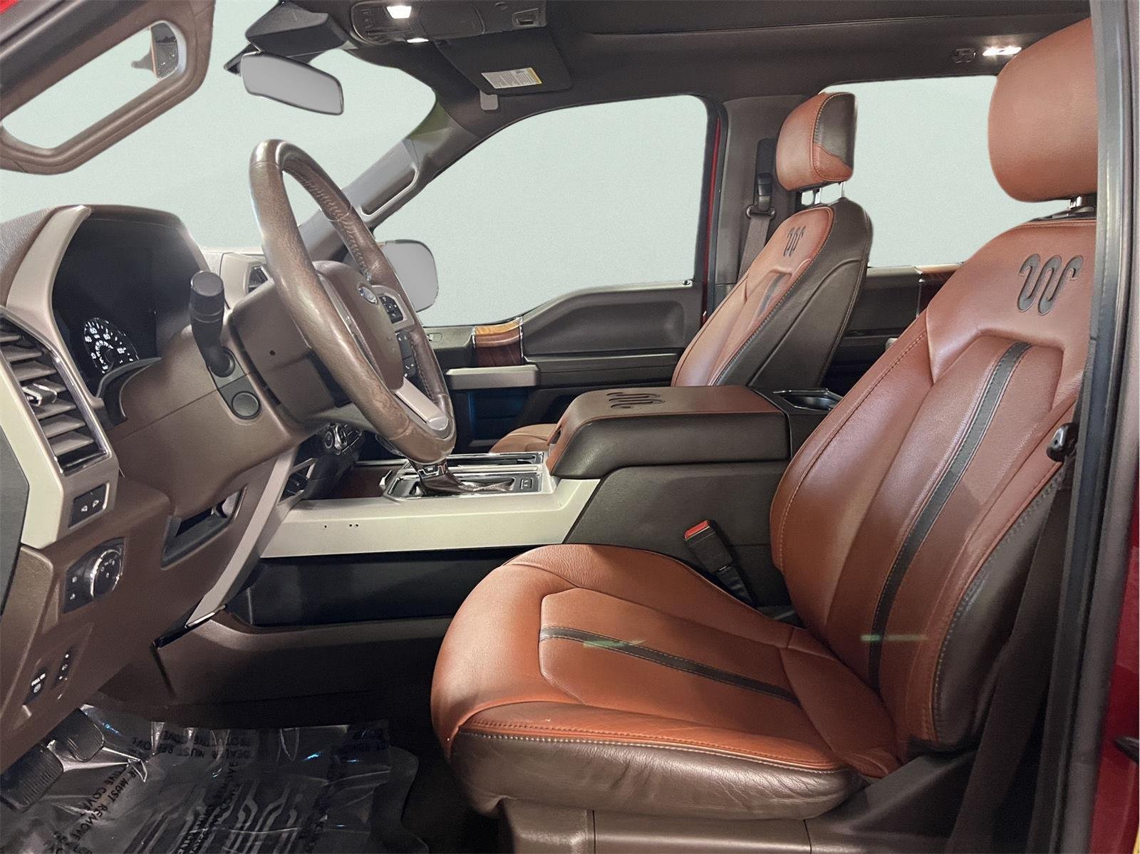 Used 2020 Rapid Red Metallic Tinted Clearcoat/Stone Gray Ford King Ranch image 12