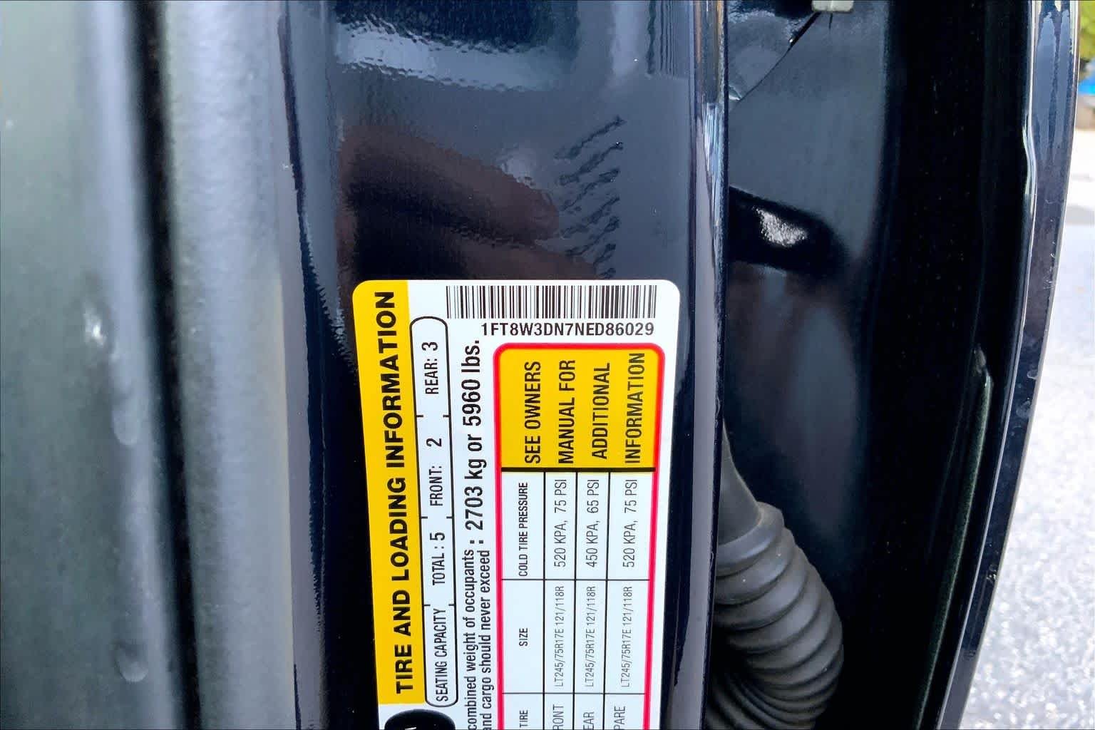 Used 2022 Antimatter Blue Ford LARIAT image 29