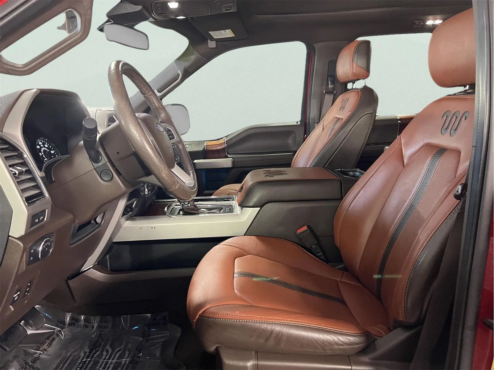 Used 2020 Rapid Red Metallic Tinted Clearcoat/Stone Gray Ford King Ranch image 12