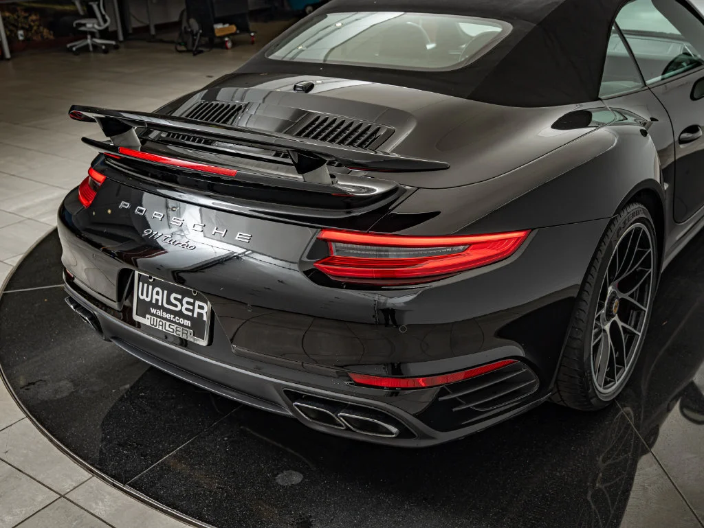 Used 2017 Black Porsche Turbo image 23