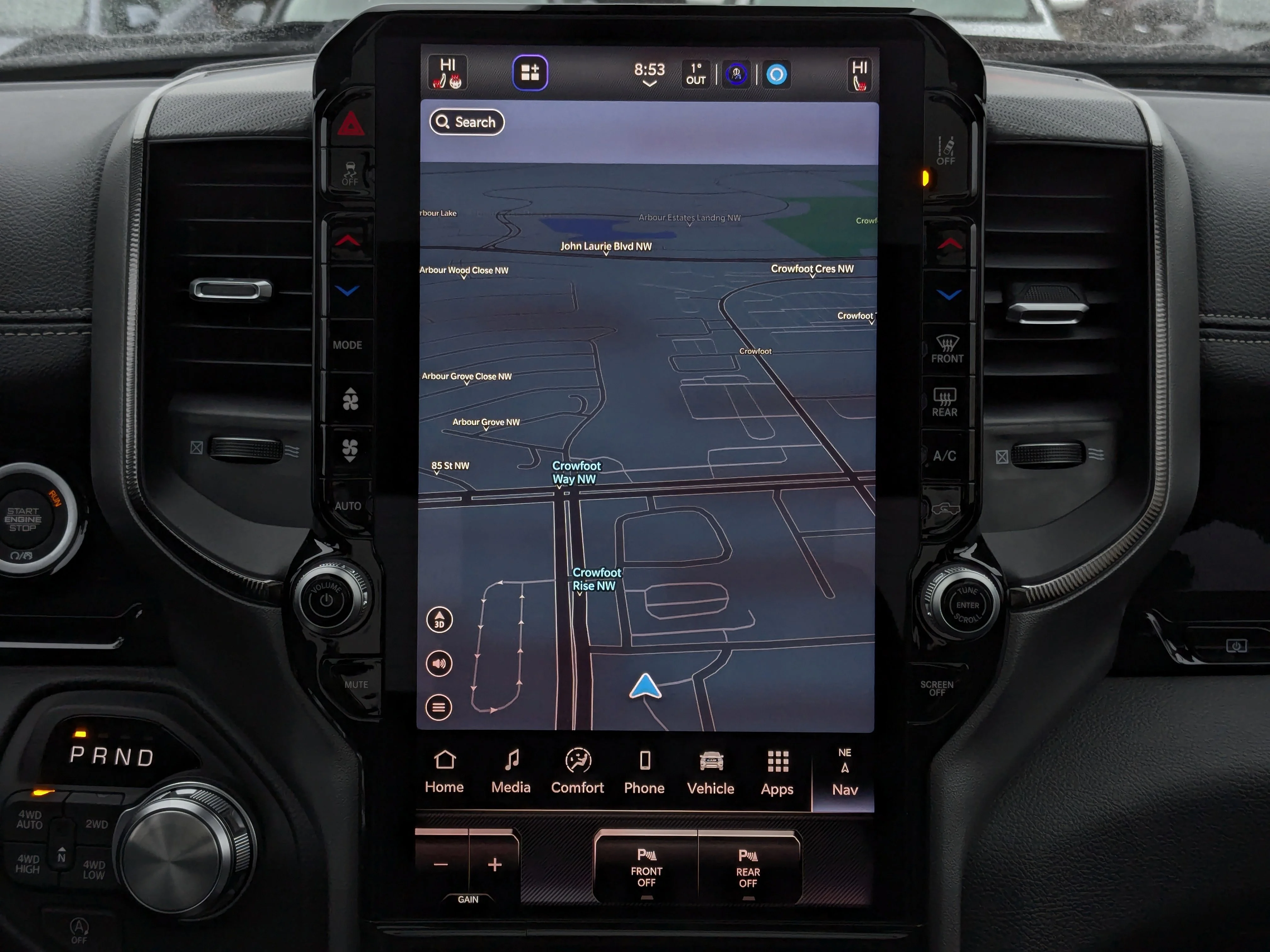 New 2026 Black RAM Sport - - Level 1 Equip Grp - Dual?Pane Panoramic Sunroof - Leather?Faced Bucket Seats - 5.7L image 24