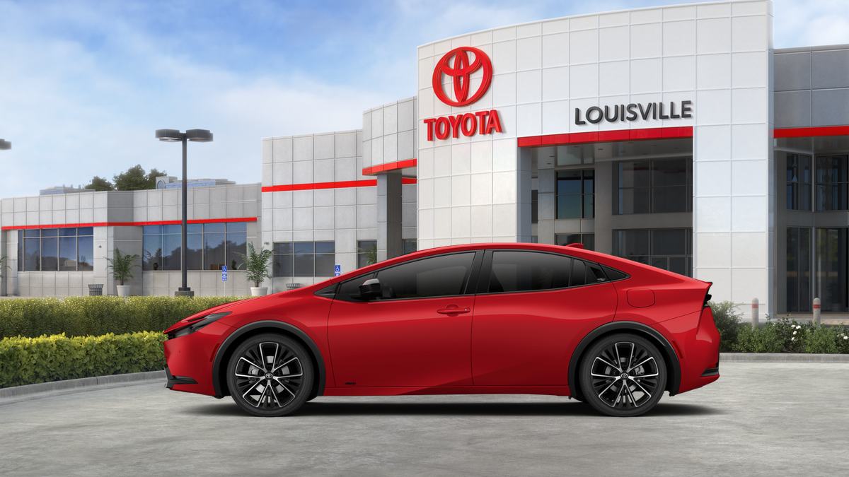 New 2027 Supersonic Red Toyota XLE AWD image 4