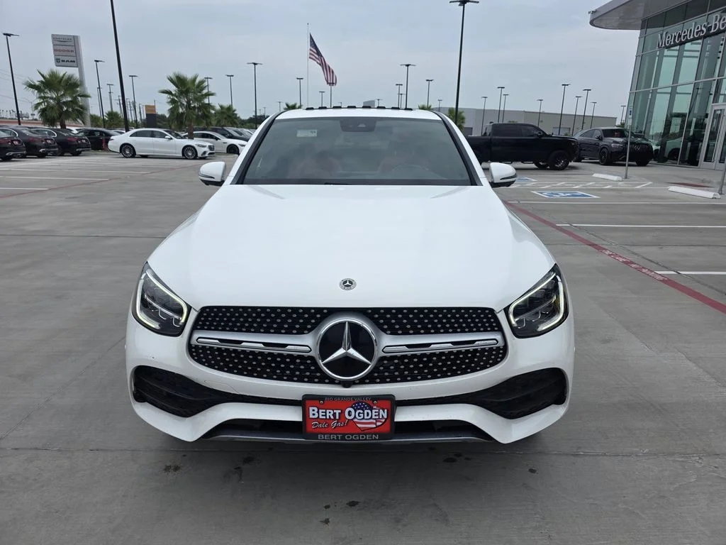 Used 2022 White Mercedes-Benz GLC 300 Coupe image 2