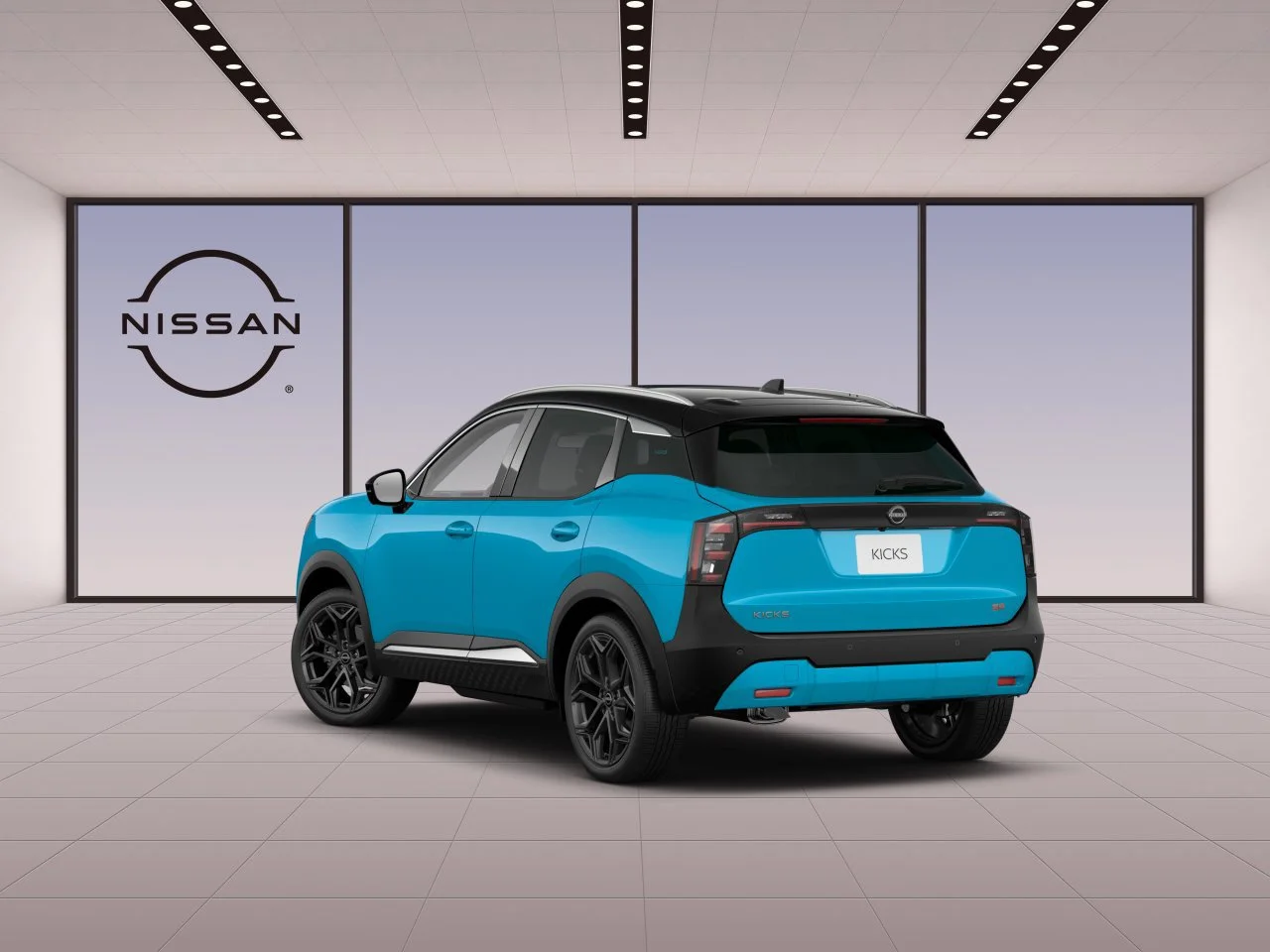 New 2026 Arctic Ice Blue Metallic / Super Black Two-tone Nissan SR image 7