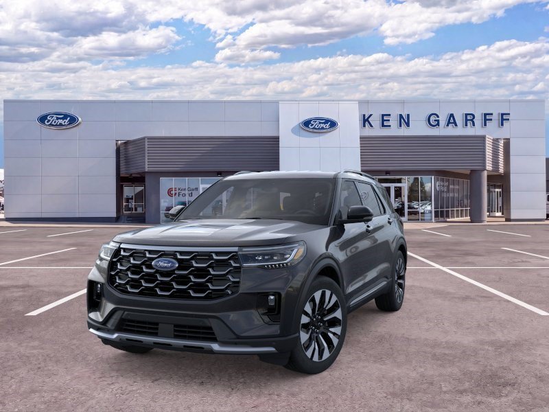 New 2026 Agate Black Metallic Ford Platinum image 2