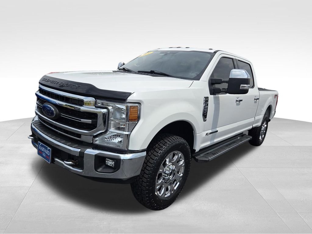 Certified Used 2021 Oxford White Ford Lariat image 3