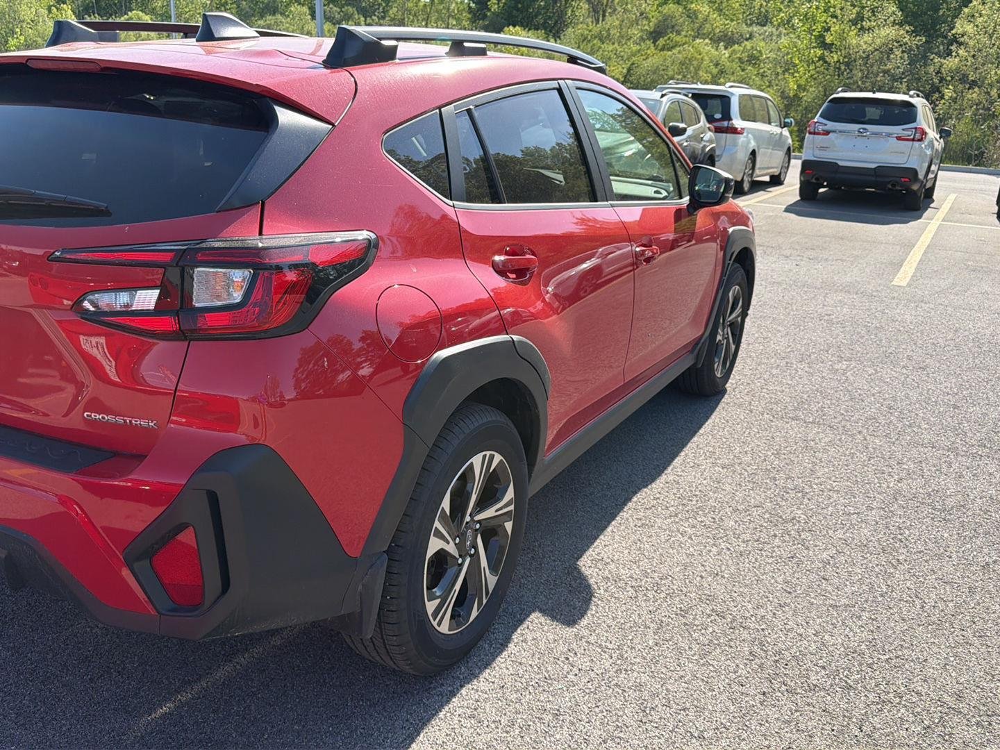 Used 2025 Pure Red Subaru Premium image 6