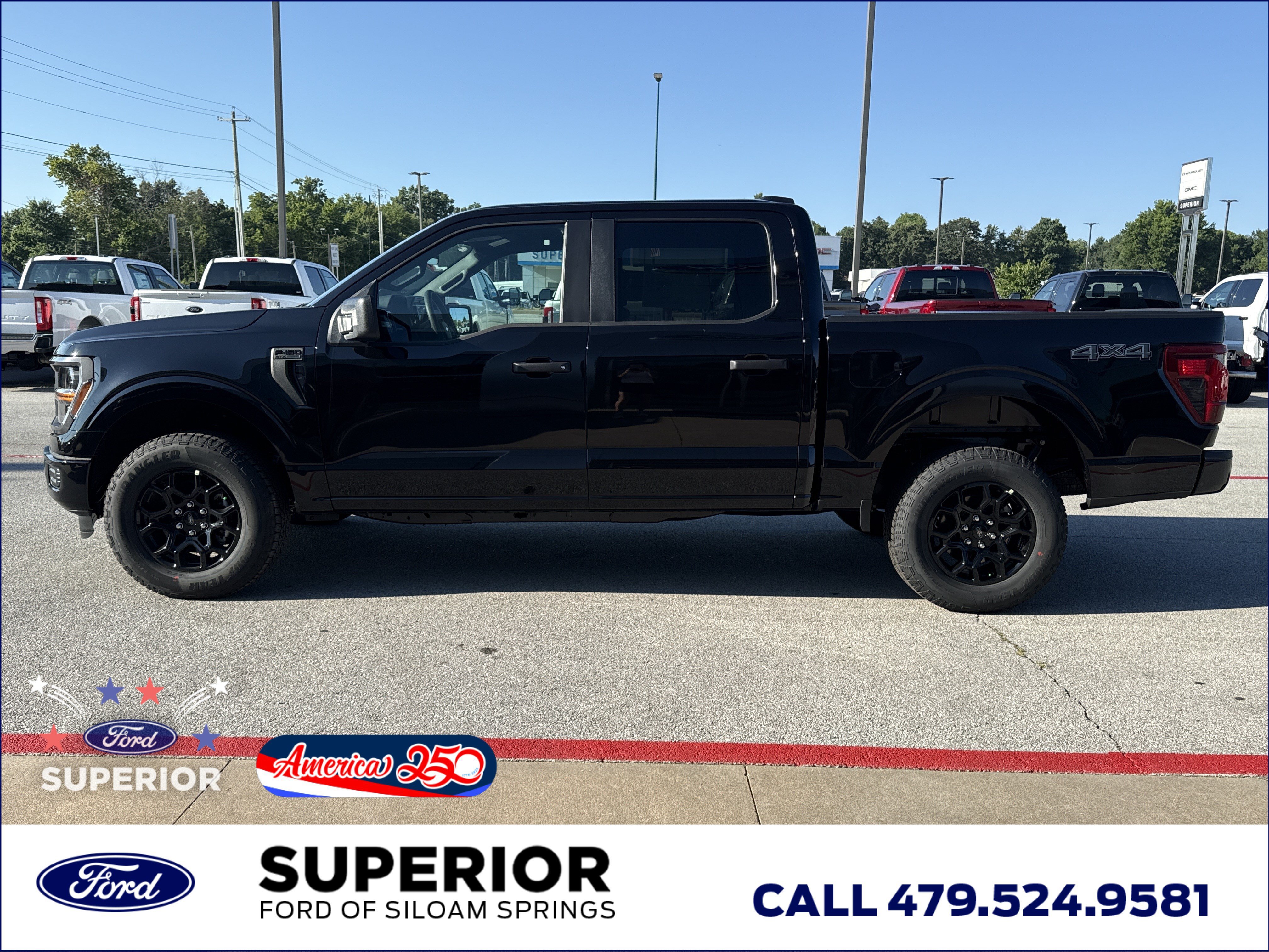 New 2026 Agate Black Metallic Ford STX 4WD image 10