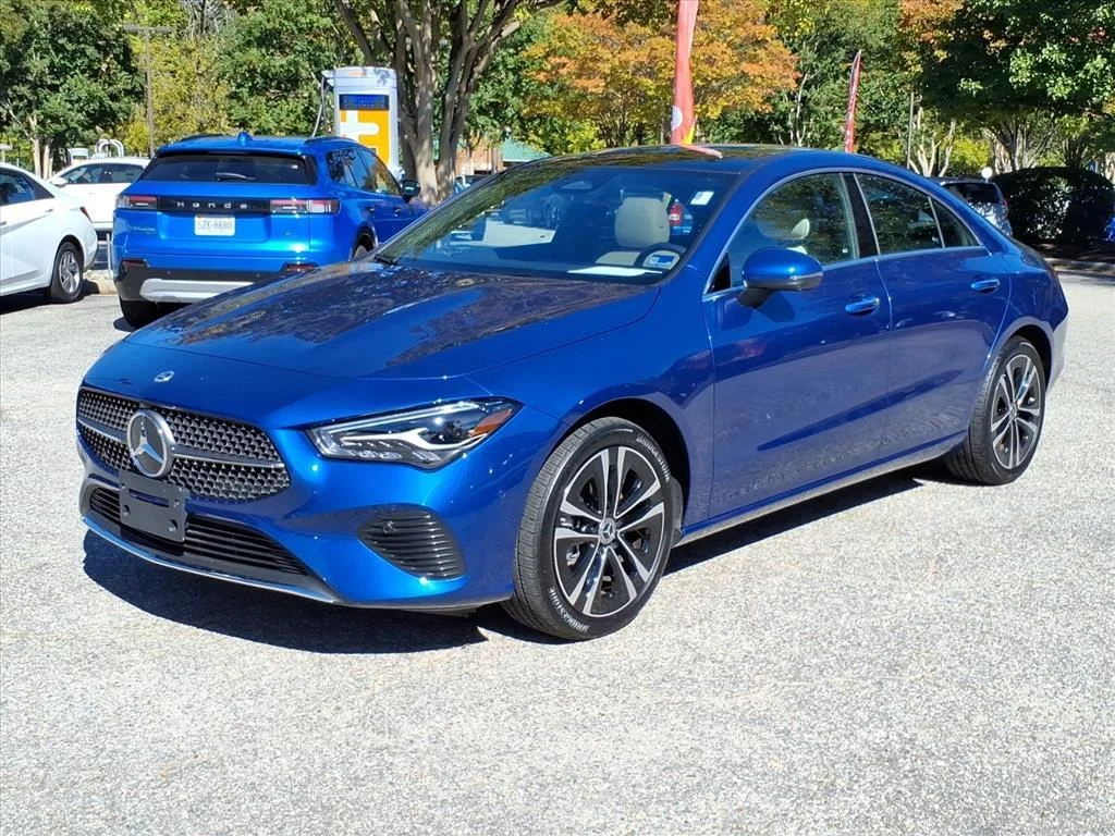 Certified Used 2026 Starling Blue Metallic Mercedes-Benz CLA 250 image 1