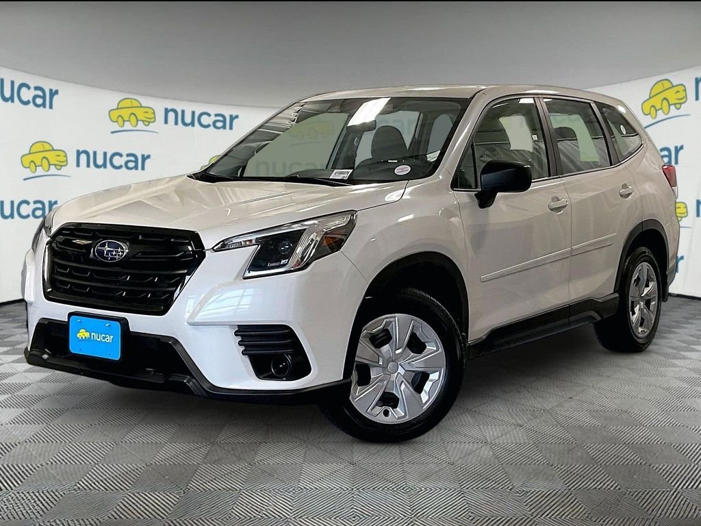 Used 2023 White Subaru Base image 3