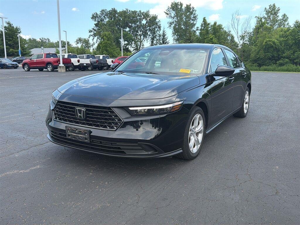 Used 2024 Crystal Black Pearl Honda LX image 2