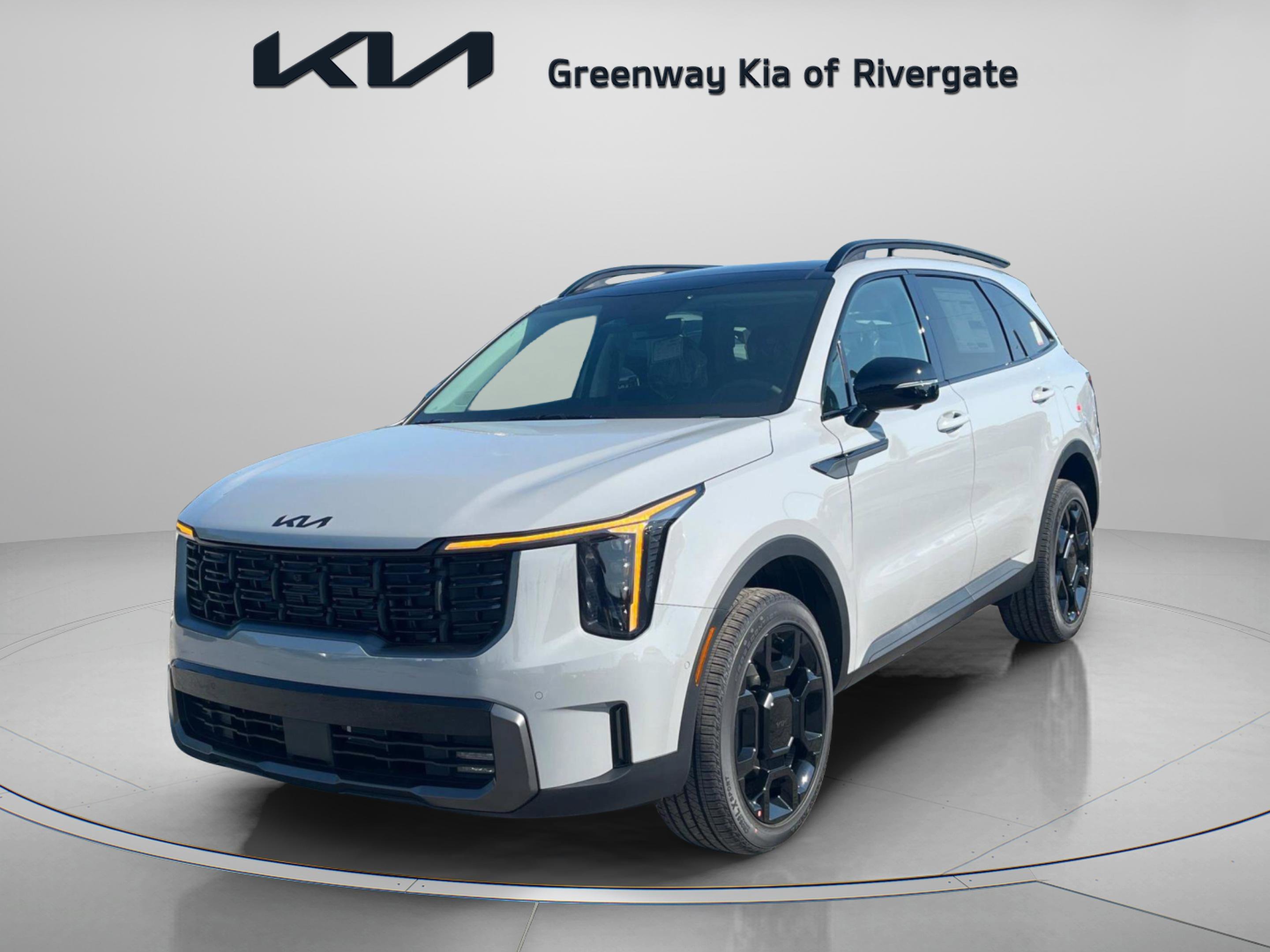 New 2025 Wolf Gray Kia X-Line SX AWD image 3