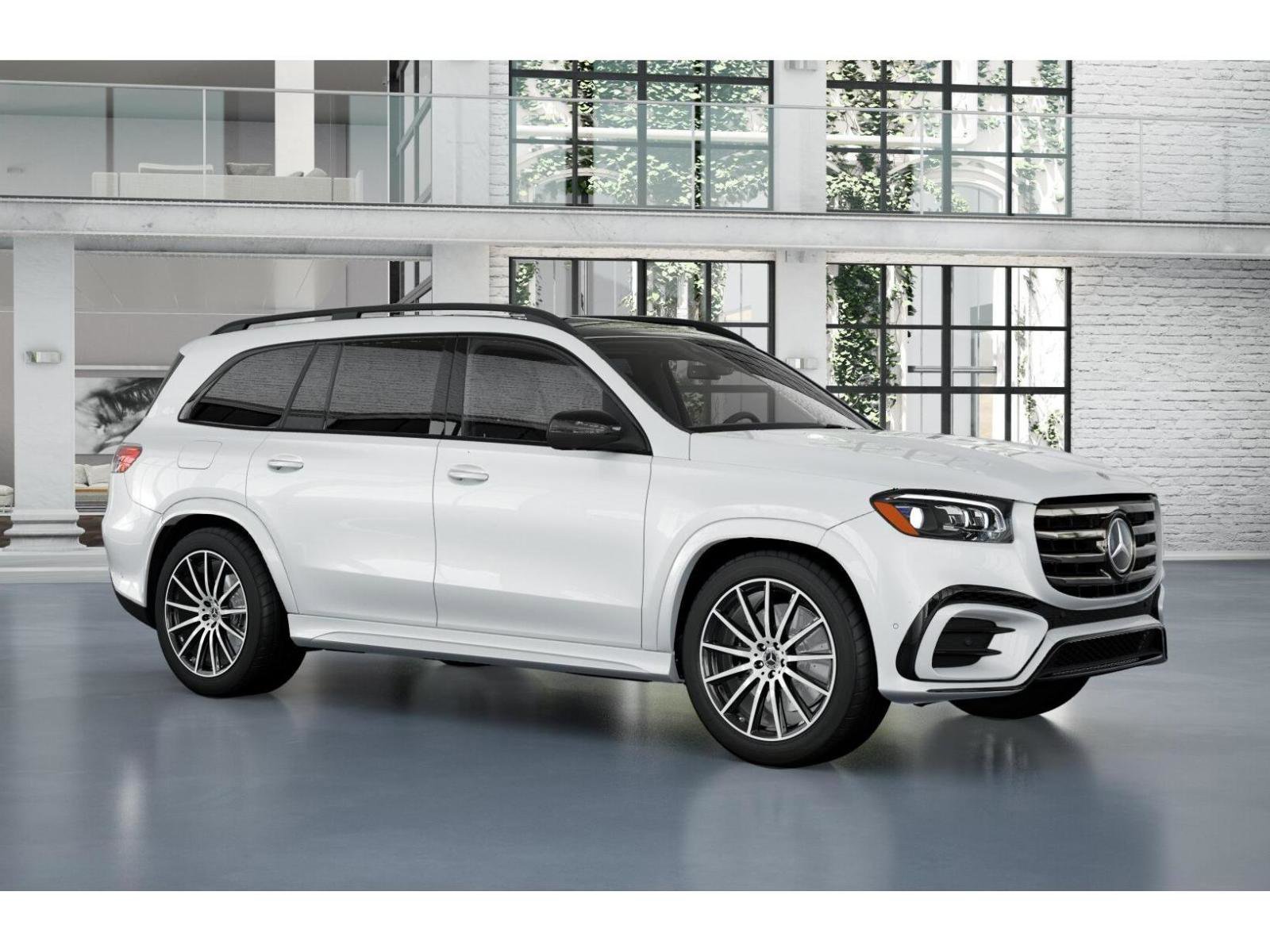 New 2026 MANUFAKTUR Moonlight White Metallic Mercedes-Benz GLS 450 image 55