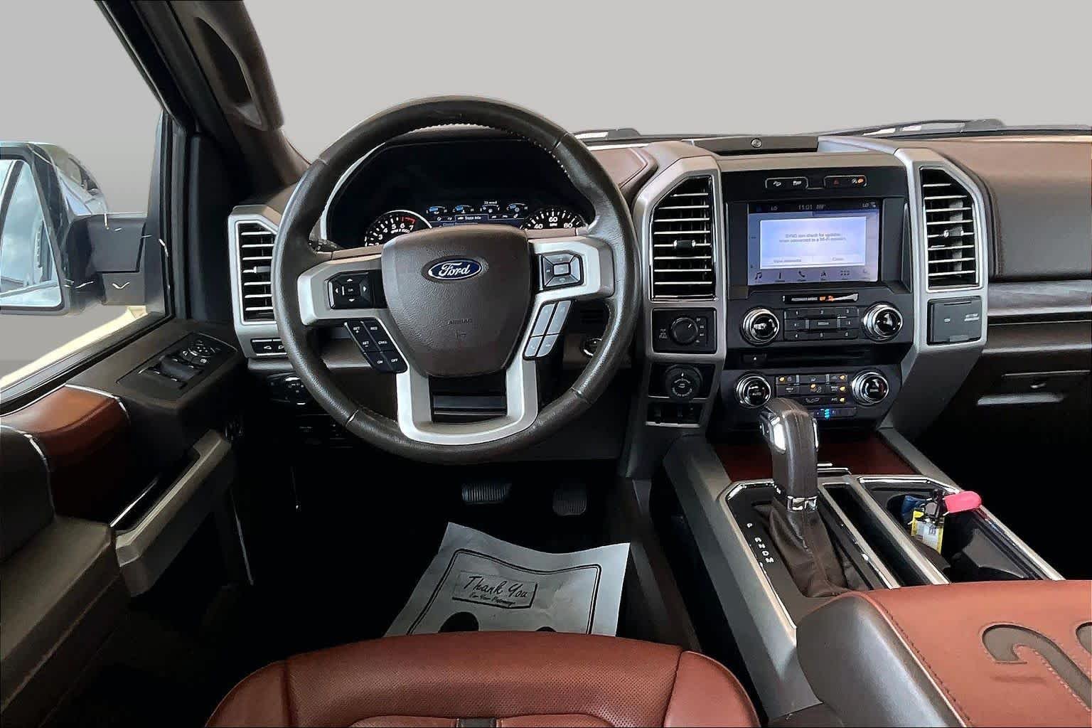 Used 2018 White Platinum Metallic Tri-Coat Ford King Ranch image 6