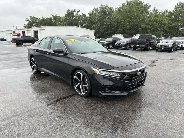 Used 2021 Black Honda Sport image 11