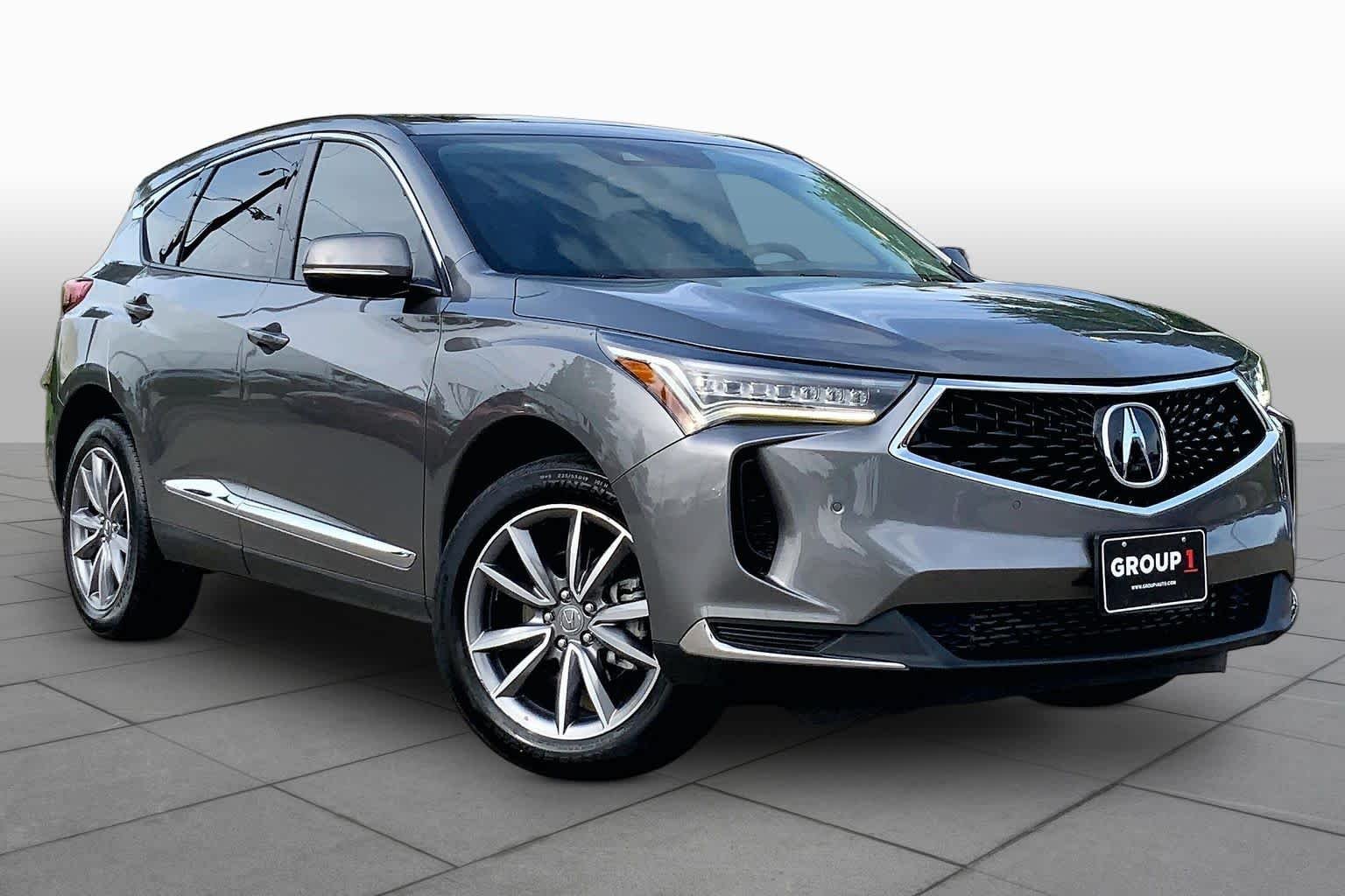 Used 2023 Liquid Carbon Metallic Acura w/Technology Package image 3