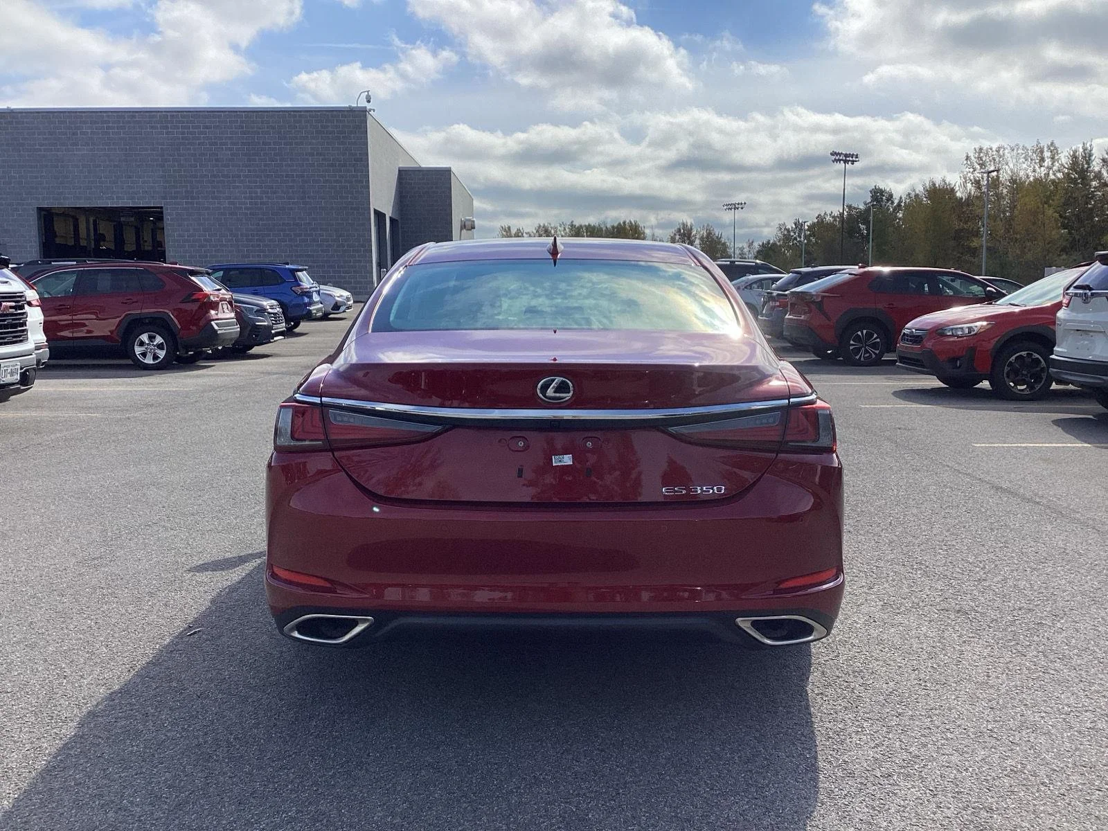 Used 2023 Matador Red Mica Lexus ES 350 image 6