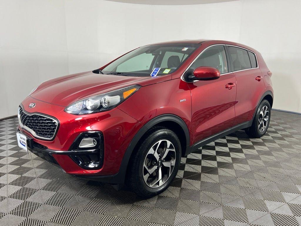 Used 2020 Red Kia LX image 25
